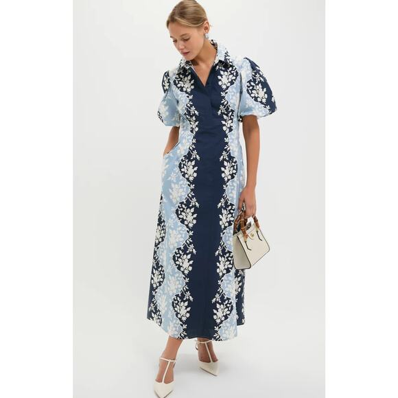 Tuckernuck Blue Fog Delaney Dress size L large - Picture 1 of 6